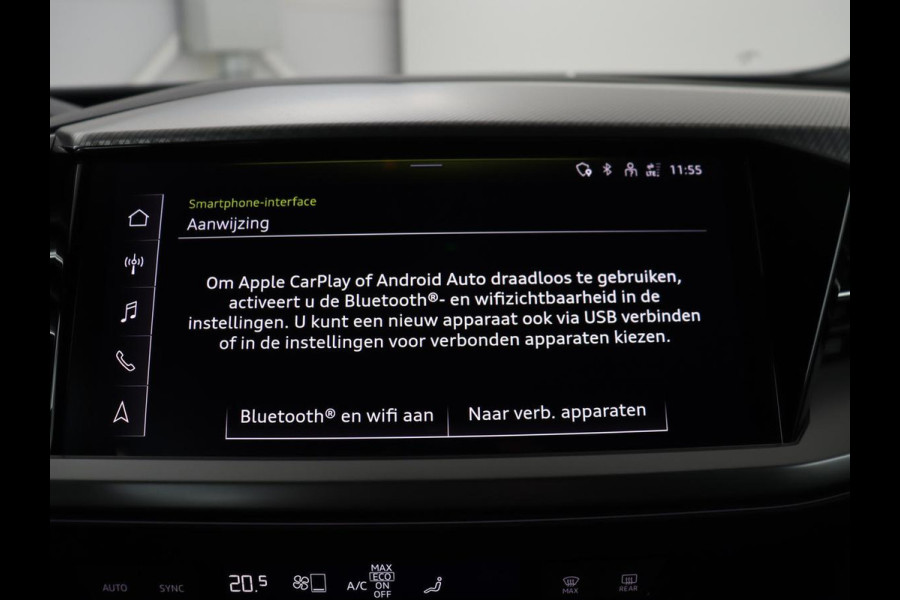 Audi Q4 e-tron 40 Advanced edition 77 kWh | SOH 96,2 % | Achteruitrijcamera | Trekhaak | Cruisecontrol adaptief | Virtual display | Elektrische achterklep