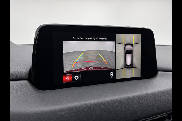Mazda CX-5 2.5 4WD SkyActiv-G 194 Signature Panoramadak Trekhaak Navigatie 360 Camera Parkeerhulp Adaptive Cruise Control HUD Full Led Stoel verarming en verkoeling Stuurverwarming Elektrisch verstelbare stoel Leder Climate Control Lichtmetalen velgen