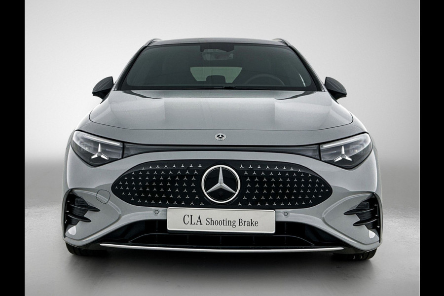 Mercedes-Benz CLA-Klasse Shooting Brake 250+ Business Solution AMG 85 kWh | Advanced Plus pakket | Parkeerpakket | Trekhaak | Vast panoramadak | Warmtewerend, donkergetint glas | 18 inch vijfspaaks lichtmetalen AMG-velgen | GUARD 360° | Sportstoelen |