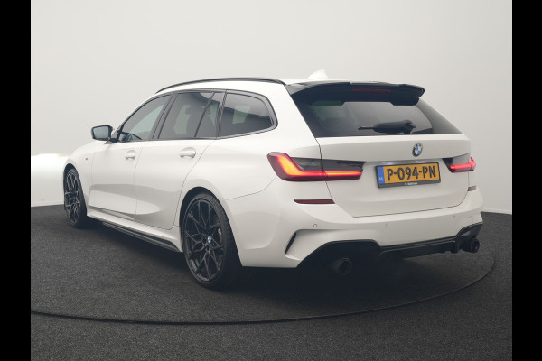BMW 3 Serie Touring 320i M Sport Perfomance Parts 184pk | Panodak | Adaptive Cruise | Laser LED | Sportuitlaat Kleppen Besturing | Lederen Sportstoelen Verwarmd | Sfeerverlichting | Apple Carplay | 20"L.M | Navigatie | DAB |