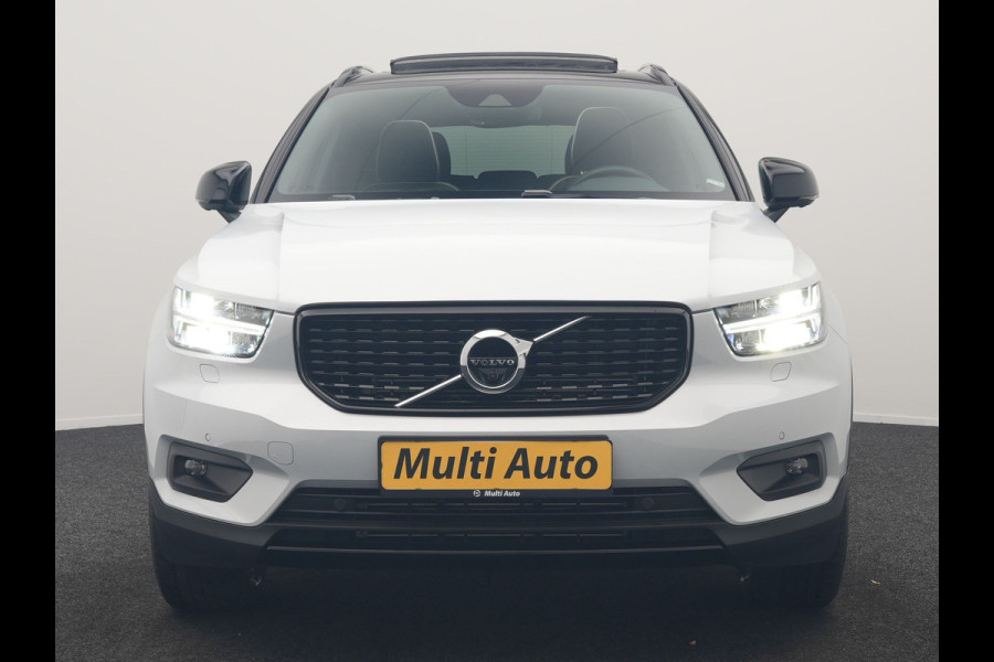 Volvo XC40 T5 Ultimate Dark PHEV 262pk Dealer O.H | SOH 89,2% | Trekhaak Af Fabriek | Panodak | Adaptive Cruise | 360 Camera | Harman / Kardon | Alcantara Sportstoelen Memory & Verwarmd | Stuur Verwarmd | Blis | Keyless | Apple Carplay | Navigatie | DAB | 19"L.M | Plug In Hybrid |