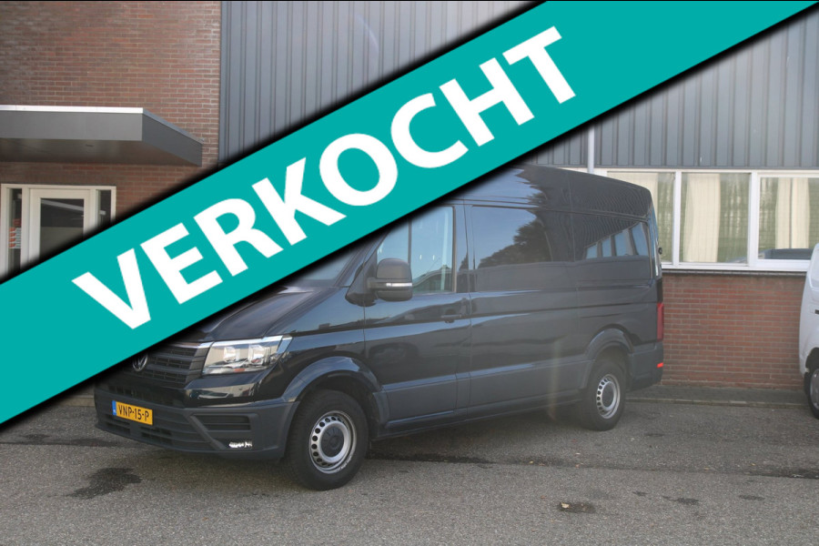 Volkswagen Crafter 35 2.0 TDI L3H3 177PK Automaat / Camera / App Connect / 3 zits