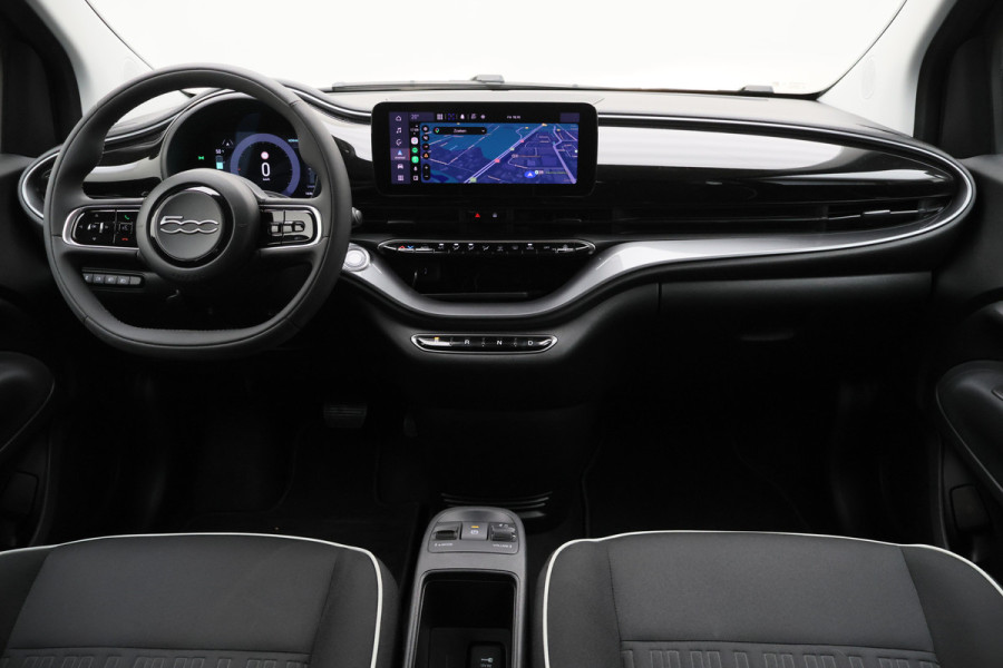 Fiat 500E Icon 42 kWh SOH 96,4%, Virtual Cockpit, Apple Carplay, Cruise, Rijstrooksensor, DAB, LED, 16''