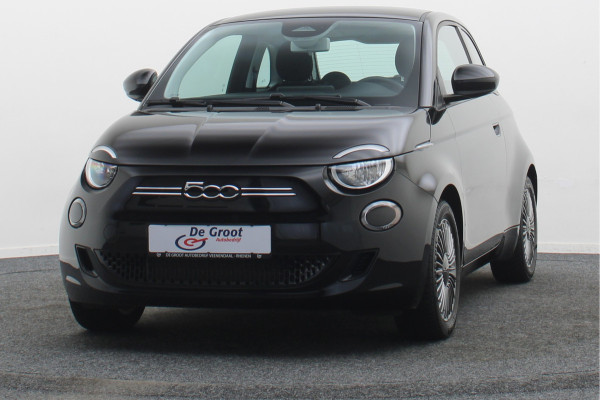 Fiat 500E Icon 42 kWh SOH 96,4%, Virtual Cockpit, Apple Carplay, Cruise, Rijstrooksensor, DAB, LED, 16''