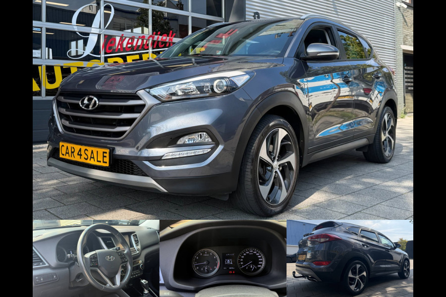 Hyundai Tucson 1.6 T-GDi Premium 177PK - Navigatie I Leer I Airco I 19 inch Sport velgen I LED I PDC & Camera I Dealer onderhouden