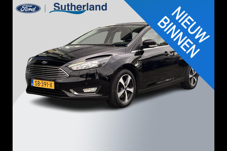 Ford FOCUS Wagon 1.5 Titanium 150 pk Automaat | Trekhaak | Navigatie | Cruise control | Voorruitverwarming | Volledig onderhouden etc.