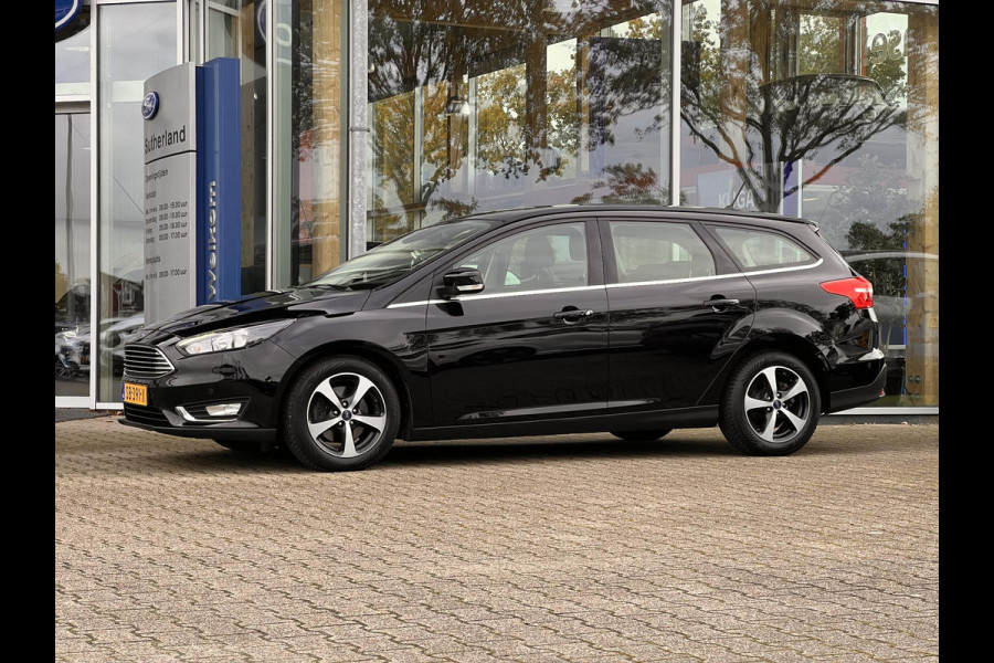Ford FOCUS Wagon 1.5 Titanium 150 pk Automaat | Trekhaak | Navigatie | Cruise control | Voorruitverwarming | Volledig onderhouden etc.