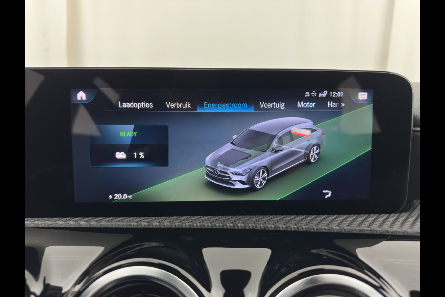 Mercedes-Benz CLA-Klasse Shooting Brake 250 e Business Line (Plug-in) (INCL.BTW) Aut. *LEATHER-FABRIC | FULL-LED | HEATED-COMFORTSEATS | DIGI-COCKPIT | DAB+ | NAVI-FULLMAP | CAMERA | SHIFTPADDLES | 17''ALU | TOWBAR*