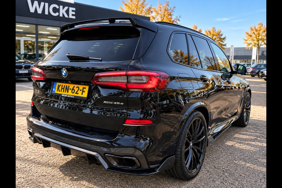 BMW X5 XDrive45e High Executive M Stoelen HUD Laser Maxton TV Ventilatie