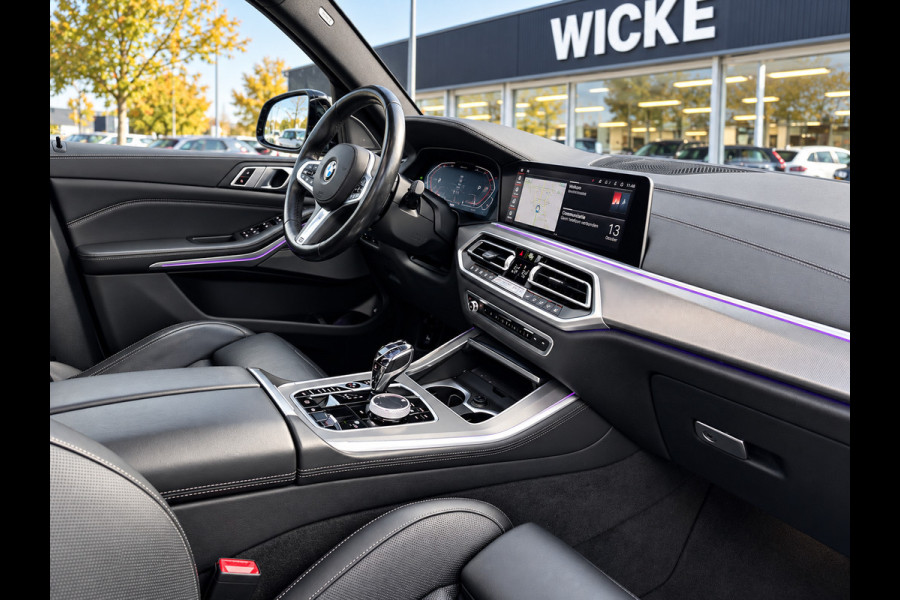 BMW X5 XDrive45e High Executive M Stoelen HUD Laser Maxton TV Ventilatie