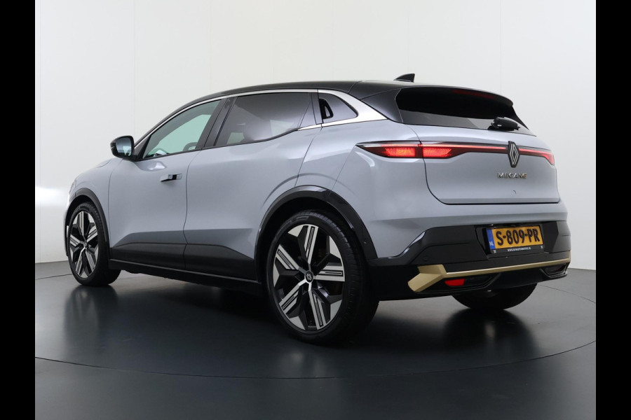 Renault Mégane E-Tech EV60 Optimum Charge Iconic DIRECT LEVERBAAR | ONDERHOUD GEHAD | SOH 93.5% | HARMAN/KARDON AUDIO | ADD. CRUISE | DODEHOEK | LEER | STOEL + STUURVERWARMING | 20 INCH |