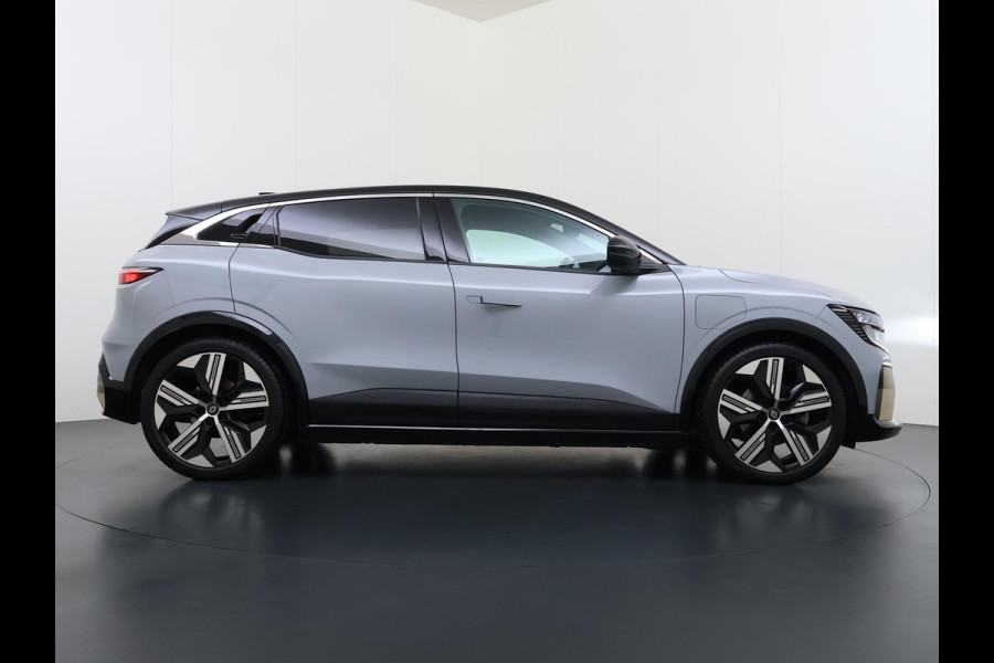 Renault Mégane E-Tech EV60 Optimum Charge Iconic DIRECT LEVERBAAR | ONDERHOUD GEHAD | SOH 93.5% | HARMAN/KARDON AUDIO | ADD. CRUISE | DODEHOEK | LEER | STOEL + STUURVERWARMING | 20 INCH |