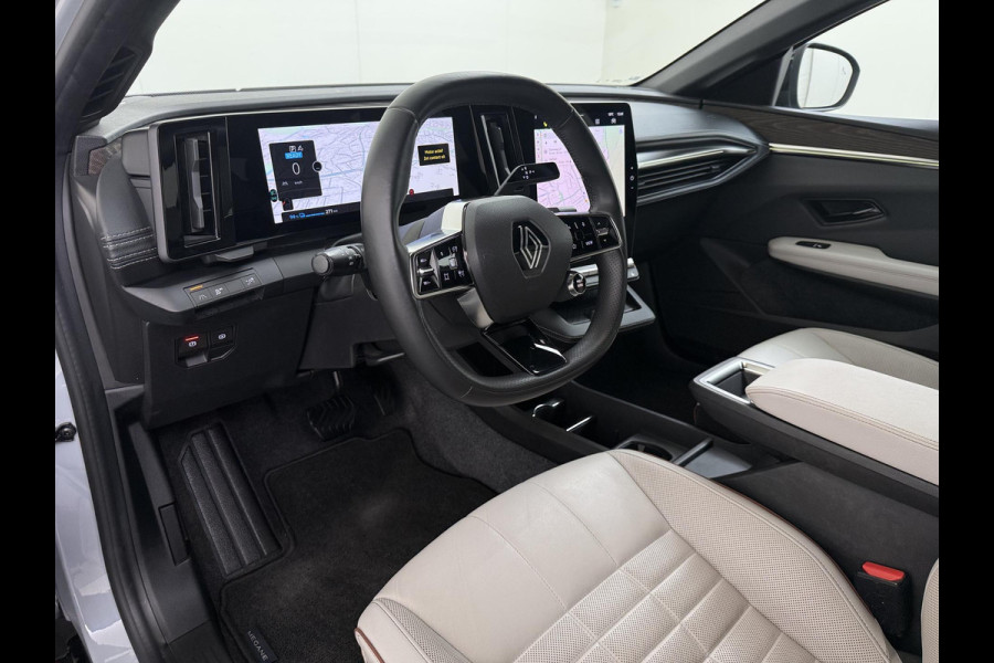 Renault Mégane E-Tech EV60 Optimum Charge Iconic DIRECT LEVERBAAR | ONDERHOUD GEHAD | SOH 93.5% | HARMAN/KARDON AUDIO | ADD. CRUISE | DODEHOEK | LEER | STOEL + STUURVERWARMING | 20 INCH |
