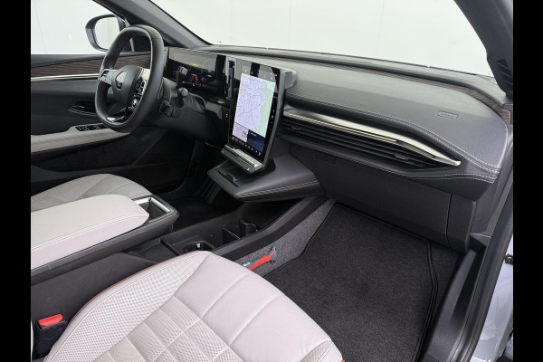 Renault Mégane E-Tech EV60 Optimum Charge Iconic DIRECT LEVERBAAR | ONDERHOUD GEHAD | SOH 93.5% | HARMAN/KARDON AUDIO | ADD. CRUISE | DODEHOEK | LEER | STOEL + STUURVERWARMING | 20 INCH |