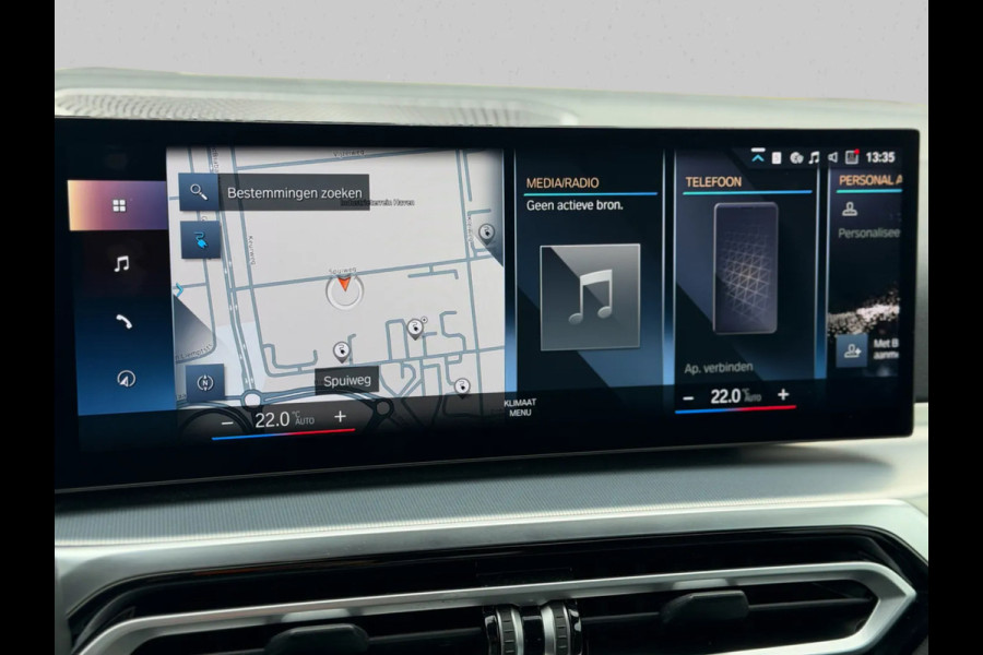 BMW i4 EDrive40 84 kWh M-sport 94% SOH (NL-auto,1e eig, Dealer OndH, Carplay, SfeerV, Trekhaak,Camera, Lane A, Active Cruise, Etc)