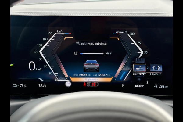 BMW i4 EDrive40 84 kWh M-sport 94% SOH (NL-auto,1e eig, Dealer OndH, Carplay, SfeerV, Trekhaak,Camera, Lane A, Active Cruise, Etc)