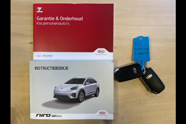 Kia e-Niro DynamicLine 39 kWh|3-FASE|100% SOH|ACC|AFN.TREKHAAK|CARPLAY|CAMERA|1/2 LEDER|1e EIGENAAR|INCL.BTW|NAVI|NAP|NL-AUTO|