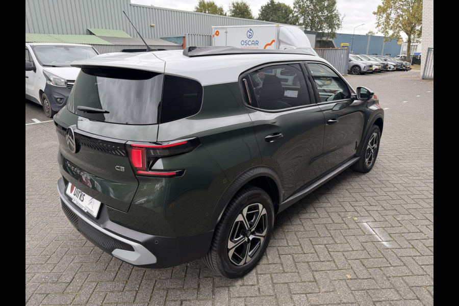 Citroën C3 Aircross 145pk Hybrid Max (Camera - Parkeersensoren V+A - LED - Navigatie - Automatische Airco - Dodehoek detectie - Apple Carplay)