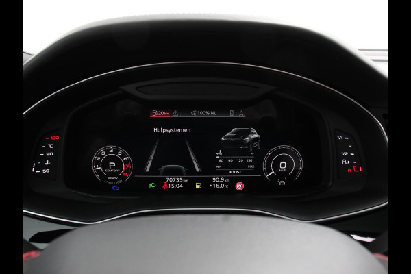 Audi Q8 4.0 TFSI RS Q8 Quattro 600pk! Panorama dak Navigatie B&O Akrapovic Electrische achterklep Stoelverwarming Stuurverwarming Stoelventilatie  Led Camera Climate Control Parkeer sensoren voor en achter Lichtmetalen Velgen