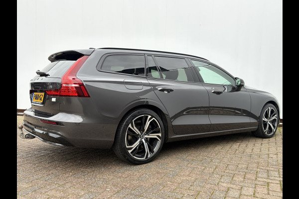Volvo V60 2.0 T6 PHEV AWD Plus Dark Elek.Trekhaak HK Leer 360° Stoelverw+Ventilatie VOL!