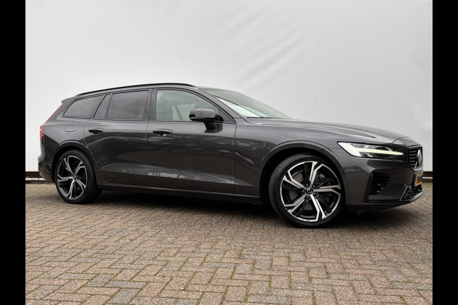 Volvo V60 2.0 T6 PHEV AWD Plus Dark Elek.Trekhaak HK Leer 360° Stoelverw+Ventilatie VOL!