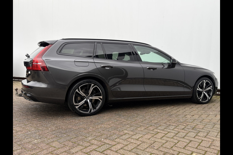 Volvo V60 2.0 T6 PHEV AWD Plus Dark Elek.Trekhaak HK Leer 360° Stoelverw+Ventilatie VOL!