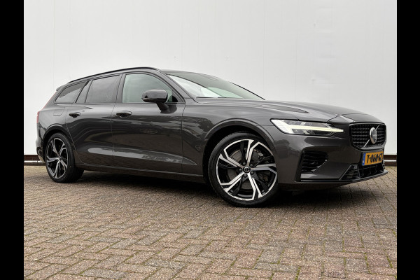 Volvo V60 2.0 T6 PHEV AWD Plus Dark Elek.Trekhaak HK Leer 360° Stoelverw+Ventilatie VOL!