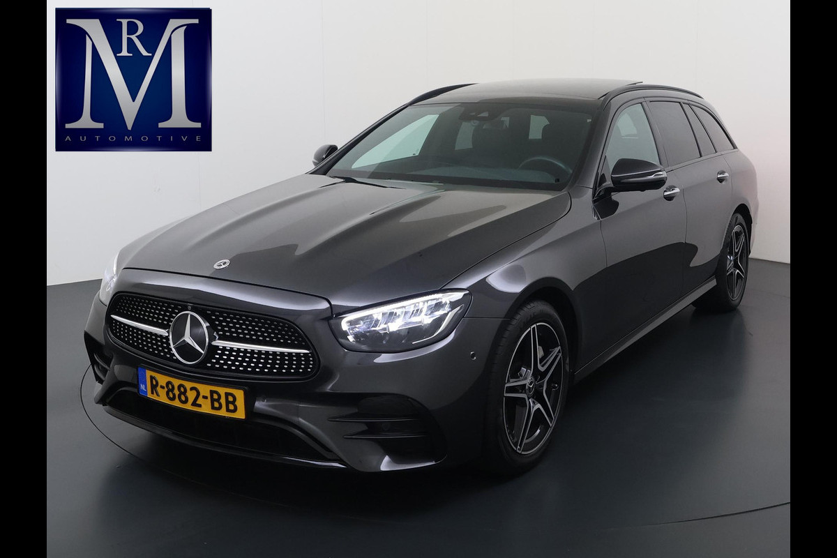 Mercedes-Benz E-Klasse Estate 300 e Business Solution AMG MERCEDES GARANTIE T/M 03-2028 | SOH 93% | PANORAMADAK | ELEKTRISCHE TREKHAAK | DEALER ONDERHOUDEN | APPLE CARPLAY/ANDROID AUTO | BURMESTER AUDIO | 360° CAMERA |