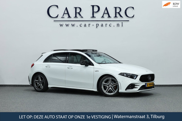 Mercedes-Benz A-Klasse 200 AMG Line LED/VIRTUAL/SFEER/PANORAMADAK/LEER+S.VERWARMING+MEMORY/360/LINE/ACC/ECC/12 MDN GARANTIE!