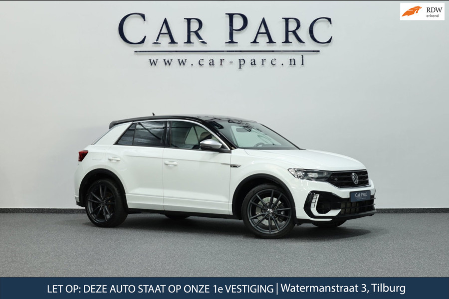 Volkswagen T-Roc 2.0 TSI 4Motion R 301+PK AKRAPOVIC/VIRTUAL/KEYLES/HALF LEER+S.VERWARMING/19" LMV/PDC/12 MDN GARANTIE!