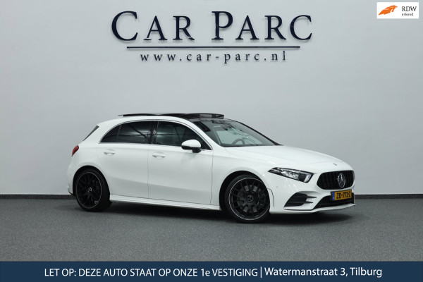 Mercedes-Benz A-Klasse 250 AMG Line LED/SFEER/PANO/HALF LEER+S.VERWARMING/19" LMV/PDC/CRUISE/ECC/12 MND GARANTIE!