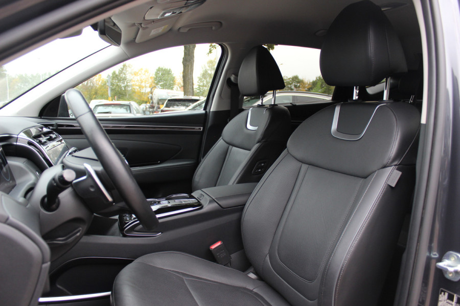 Hyundai Tucson 1.6 T-GDI PHEV Premium 4WD / Trekhaak / 360Camera / Leder / Keyless / 19'' / Stoelventilatie+Verwarming / Dodehoek / DAB / ACC / Stuurverwarming
