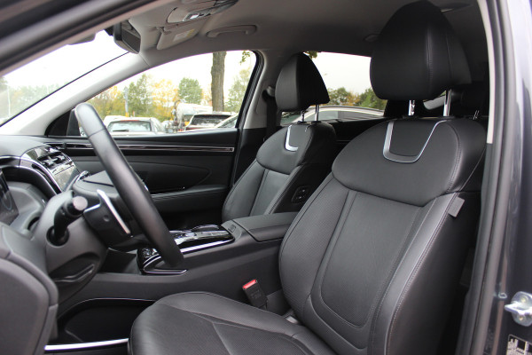 Hyundai Tucson 1.6 T-GDI PHEV Premium 4WD / Trekhaak / 360Camera / Leder / Keyless / 19'' / Stoelventilatie+Verwarming / Dodehoek / DAB / ACC / Stuurverwarming