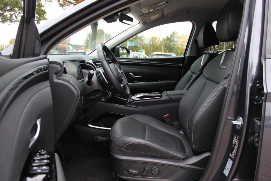 Hyundai Tucson 1.6 T-GDI PHEV Premium 4WD / Trekhaak / 360Camera / Leder / Keyless / 19'' / Stoelventilatie+Verwarming / Dodehoek / DAB / ACC / Stuurverwarming