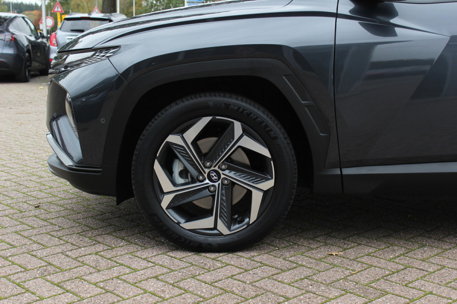 Hyundai Tucson 1.6 T-GDI PHEV Premium 4WD / Trekhaak / 360Camera / Leder / Keyless / 19'' / Stoelventilatie+Verwarming / Dodehoek / DAB / ACC / Stuurverwarming