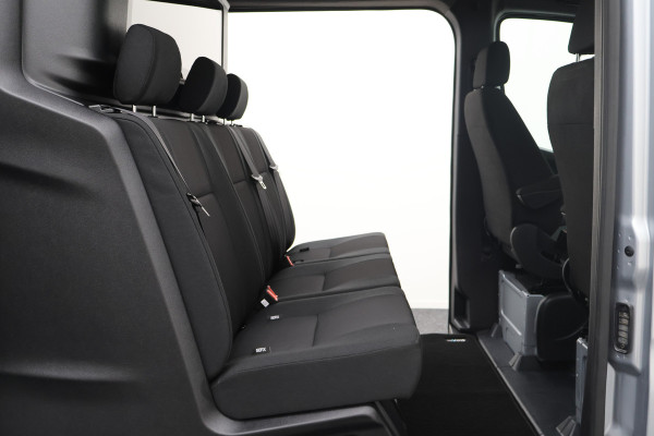 Mercedes-Benz Sprinter 317 CDI Aut. L2H1 DC 5-zits 2x Schuifdeur, Apple Carplay, Camera, Cruise, Airco, Rijstrooksensor, Sidesteps, 18''