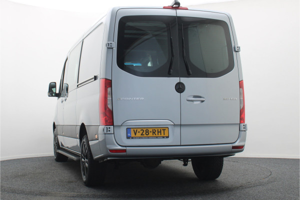 Mercedes-Benz Sprinter 317 CDI Aut. L2H1 DC 5-zits 2x Schuifdeur, Apple Carplay, Camera, Cruise, Airco, Rijstrooksensor, Sidesteps, 18''