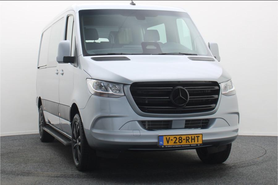 Mercedes-Benz Sprinter 317 CDI Aut. L2H1 DC 5-zits 2x Schuifdeur, Apple Carplay, Camera, Cruise, Airco, Rijstrooksensor, Sidesteps, 18''
