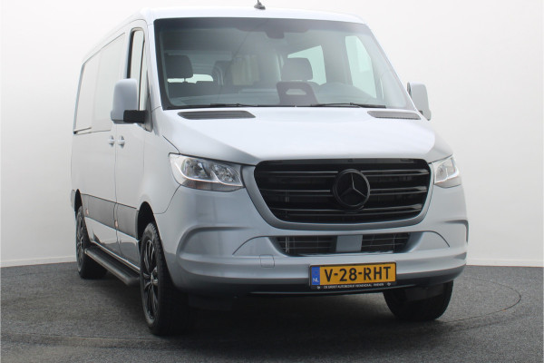 Mercedes-Benz Sprinter 317 CDI Aut. L2H1 DC 5-zits 2x Schuifdeur, Apple Carplay, Camera, Cruise, Airco, Rijstrooksensor, Sidesteps, 18''