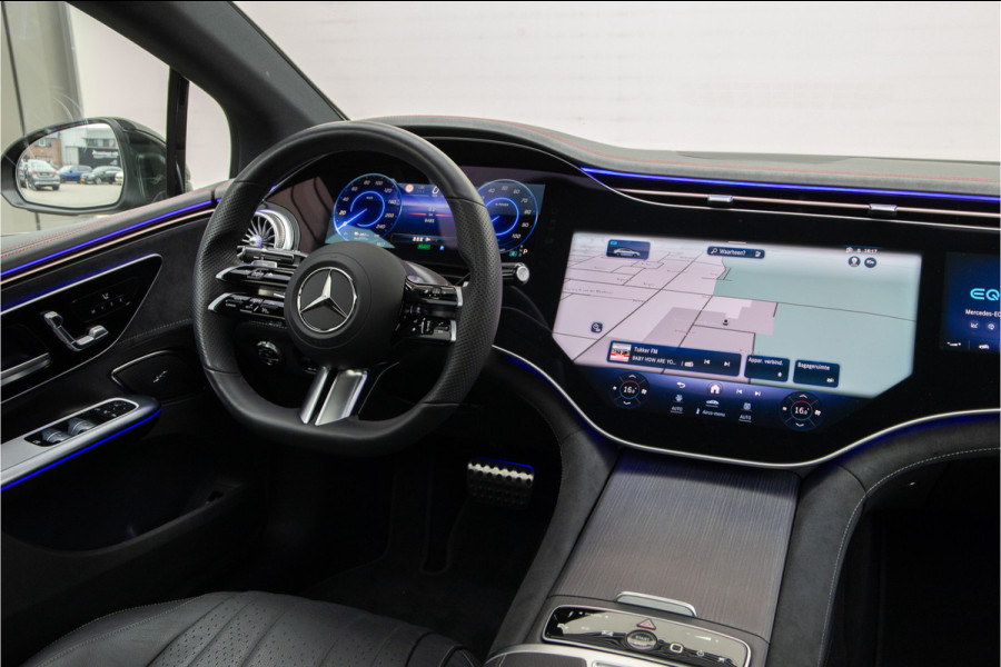 Mercedes-Benz EQE 350+ AMG Premium +. Hyperscreen, Pano, Achterasbesturing, Distronic, Leder