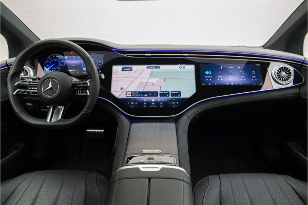 Mercedes-Benz EQE 350+ AMG Premium +. Hyperscreen, Pano, Achterasbesturing, Distronic, Leder