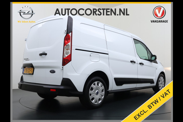 Ford Transit Connect 1.5TDCi 100PK L2 2X Schuifdeur Camera Euro 6 Navi Airco Cruise Control Voorruitverwarming DAB Pdc Ford sync 3 Betonplex Vloer Lat om Lat betimmering Achterdeuren Origineel Nederlandse Auto