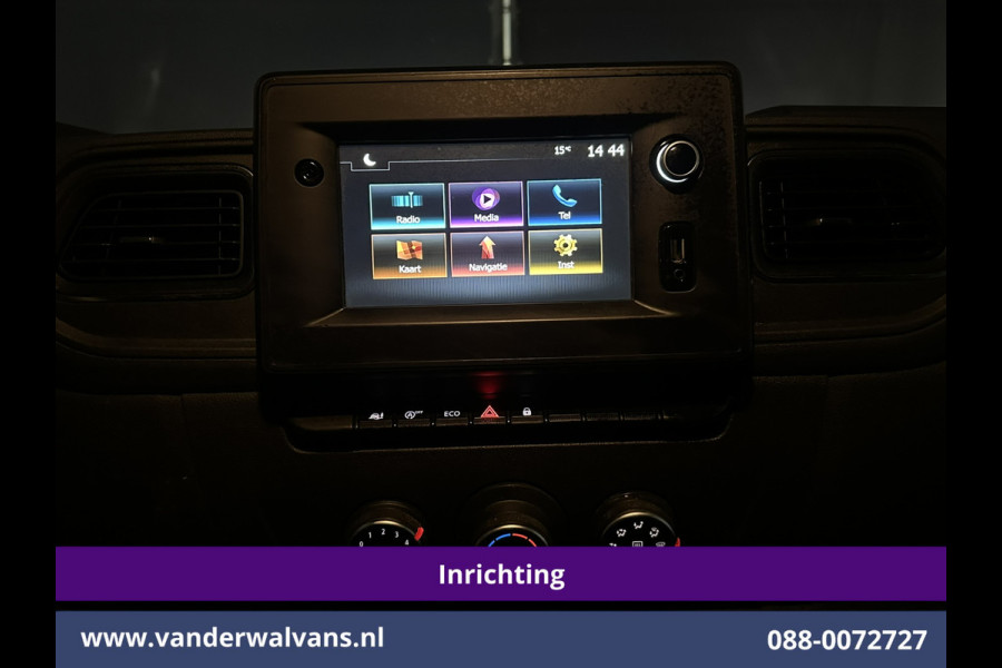 Opel Movano 2.3 Turbo 150pk L3H2 *Post NL inrichting* Airco | Camera | Cruisecontrol schappen, sidebars, 270 graden achterdeuren