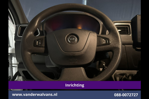 Opel Movano 2.3 Turbo 150pk L3H2 *Post NL inrichting* Airco | Camera | Cruisecontrol schappen, sidebars, 270 graden achterdeuren