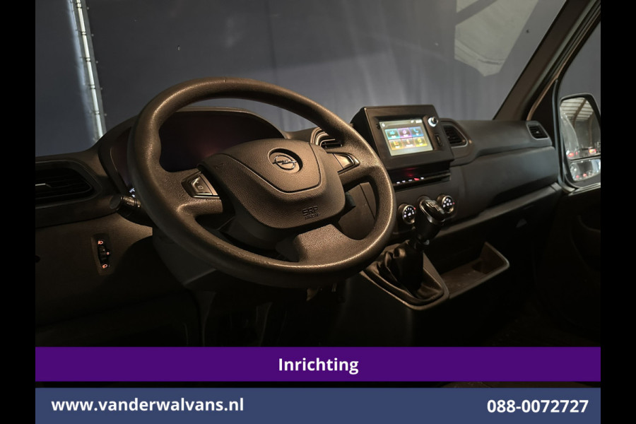 Opel Movano 2.3 Turbo 150pk L3H2 *Post NL inrichting* Airco | Camera | Cruisecontrol schappen, sidebars, 270 graden achterdeuren