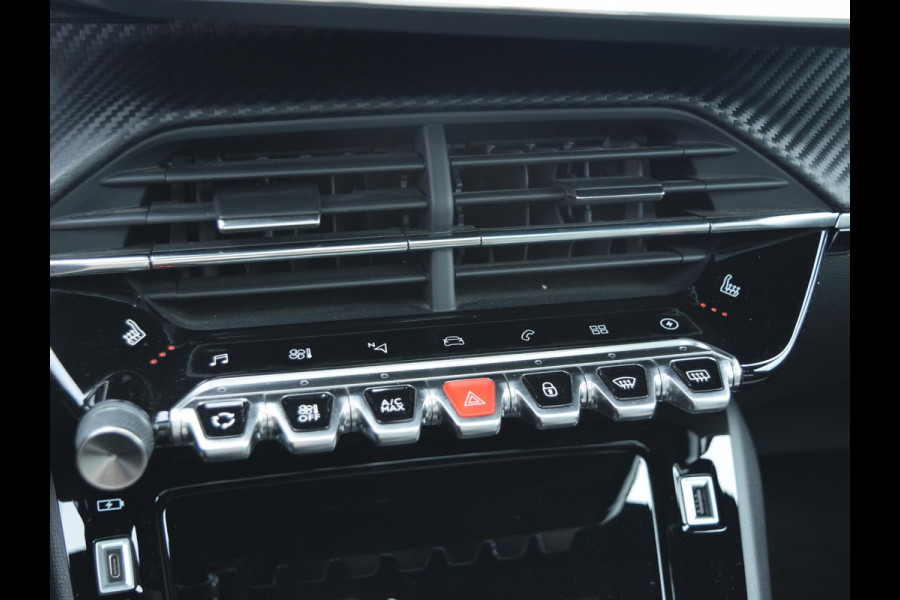 Peugeot e-208 EV GT Pack 50 kWh | ADAPTIVE CRUISE CONTROL | STOELVERWARMING | PANORAMADAK | PARKEERSENSOREN MET CAMERA