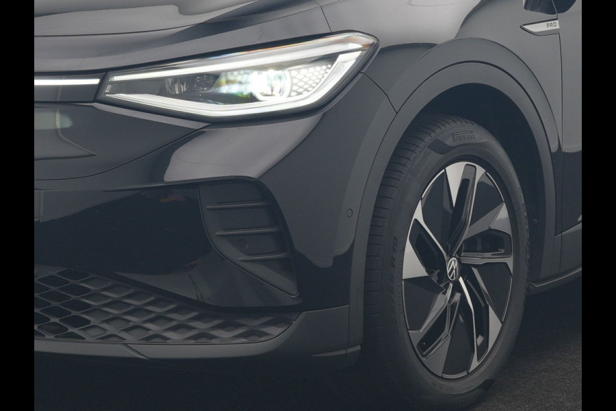 Volkswagen ID.4 Pro 77 kWh 204pk Dealer O.H | Trekhaak Af Fabriek | Adaptive Cruise | 360 Camera | Sportstoelen & Stuur Verwarmd | Sfeerverlichting | Apple Carplay | Blis | IQ Light | Virtual | Navigatie | DAB | 19"L.M |