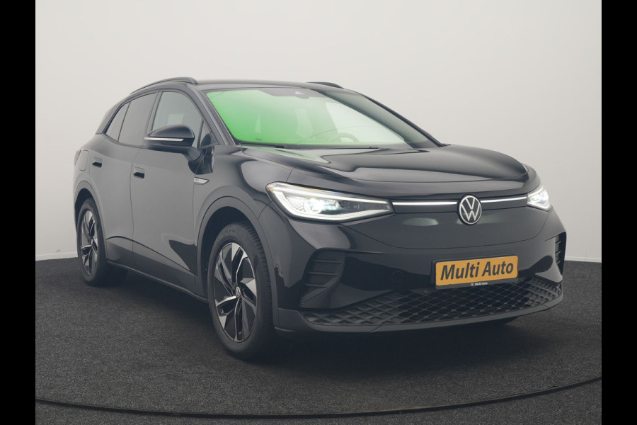 Volkswagen ID.4 Pro 77 kWh 204pk Dealer O.H | Trekhaak Af Fabriek | Adaptive Cruise | 360 Camera | Sportstoelen & Stuur Verwarmd | Sfeerverlichting | Apple Carplay | Blis | IQ Light | Virtual | Navigatie | DAB | 19"L.M |