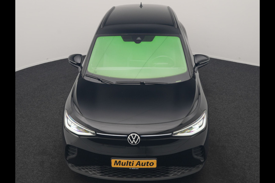 Volkswagen ID.4 Pro 77 kWh 204pk Dealer O.H | Trekhaak Af Fabriek | Adaptive Cruise | 360 Camera | Sportstoelen & Stuur Verwarmd | Sfeerverlichting | Apple Carplay | Blis | IQ Light | Virtual | Navigatie | DAB | 19"L.M |