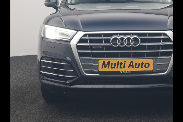 Audi Q5 50 TFSI e quattro Pro Line PHEV 300pk Dealer O.H | Trekhaak Afn. | Panodak | Sportstoelen Verwarmd | Cruise Control | Navigatie | DAB | Virtual | 18"L.M | Plug In Hybrid |